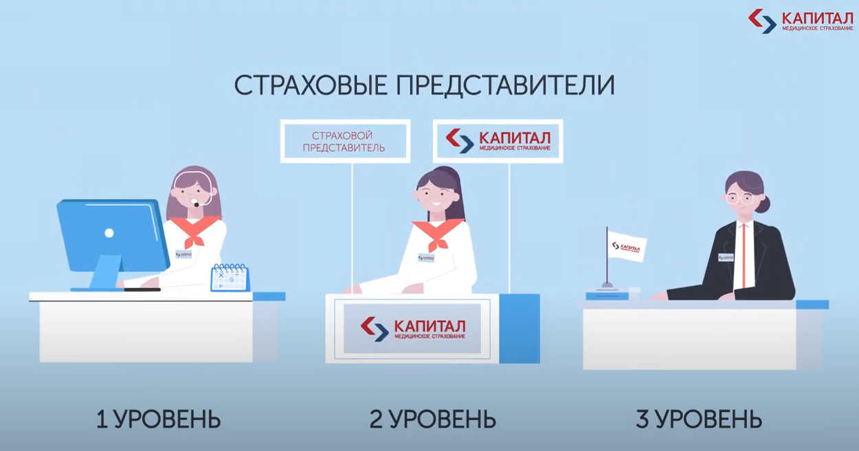 Страховые представители пациента