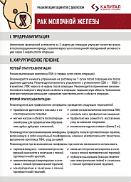 Памятка по реабилитации